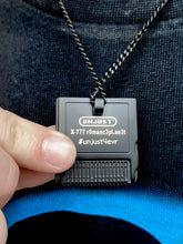 Load image into Gallery viewer, Romance Planet X Unjust DS Cartridge Necklace 💙🔊