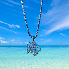 Rainbow Fish Necklace π π