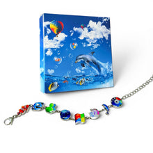 Load image into Gallery viewer, Frutiger Aero Bracelet 🐬💿🌐