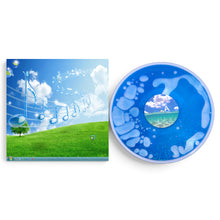 Load image into Gallery viewer, *Early Access* Blue Liquid Filled Aero Vinyl By Frutiger PM 🐠💧🪸