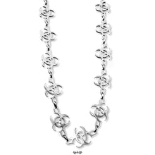 Load image into Gallery viewer, 20&quot; - 24&quot; Adjustable Silver Hazardous Chain
